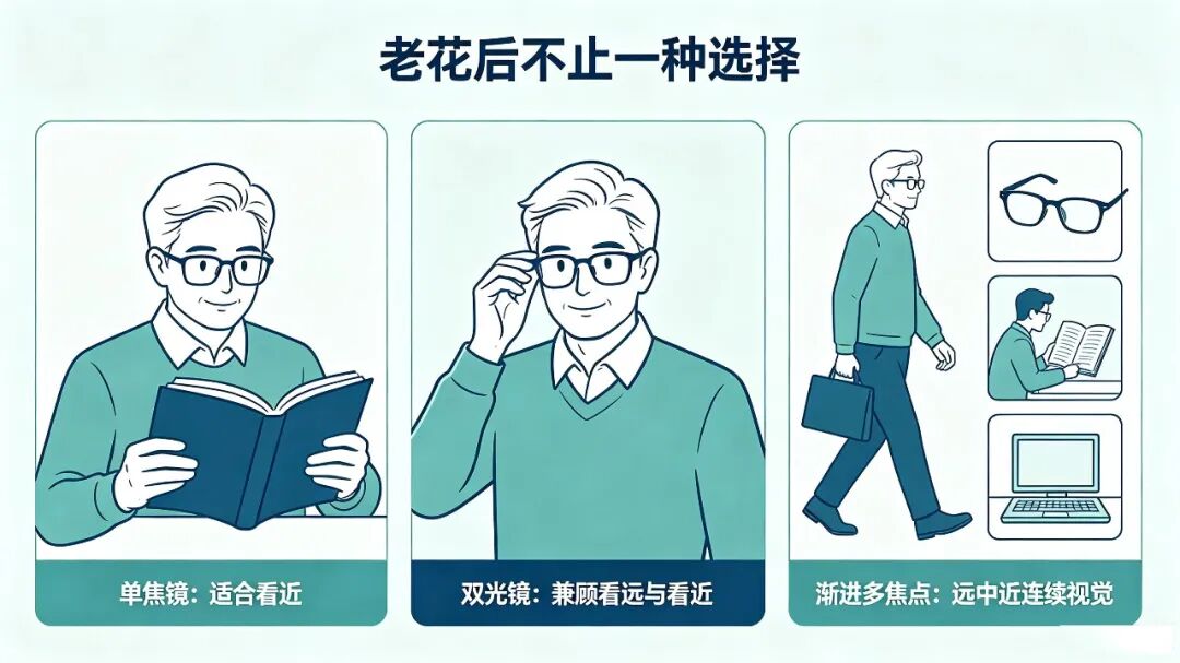 近视叠加老花，就没有省心的解决办法吗？｜康明眼科带你解锁远中近全程清晰方案