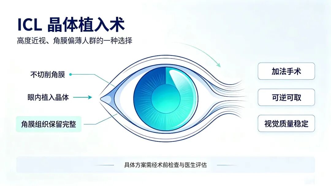 高度近视也能摘镜?ICL 晶体植入全解析